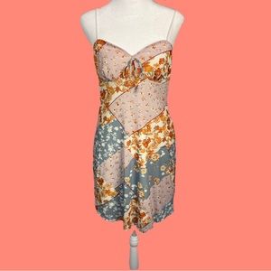 Rue21 patch dress with western theme designs.